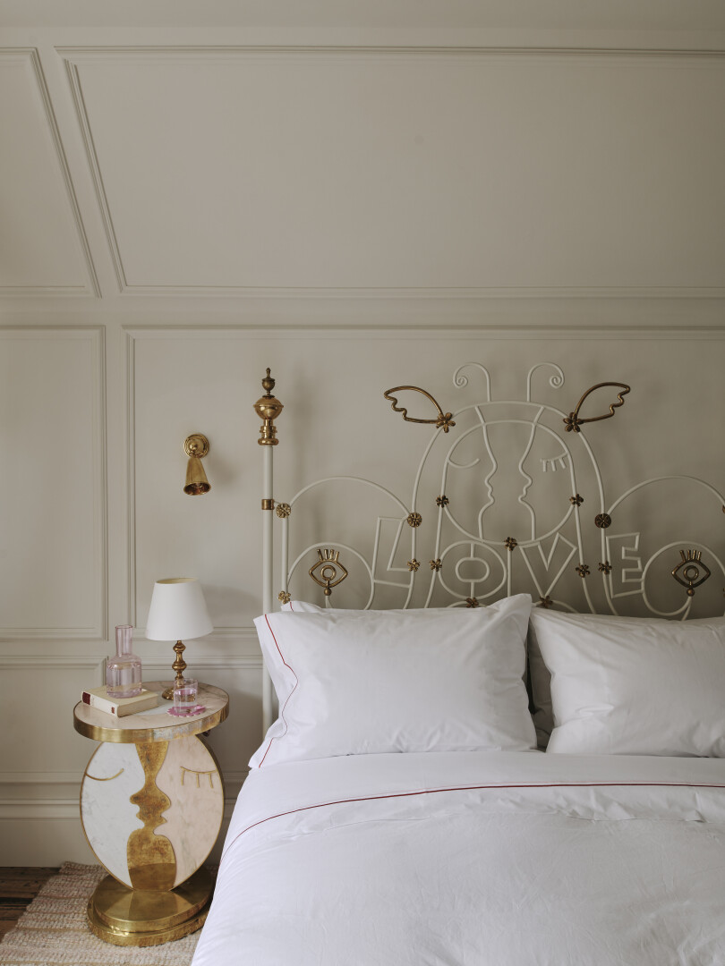 Chez Charlotte et Philip Colbert à Londres.